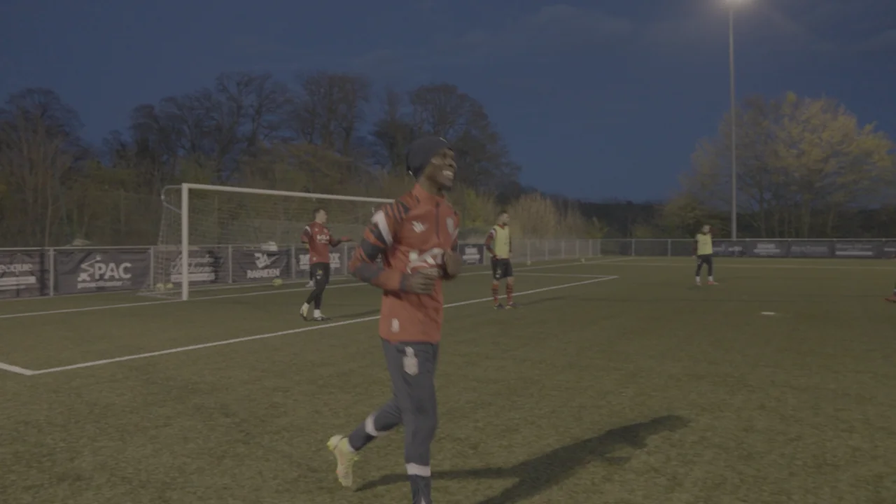Entraînement foot